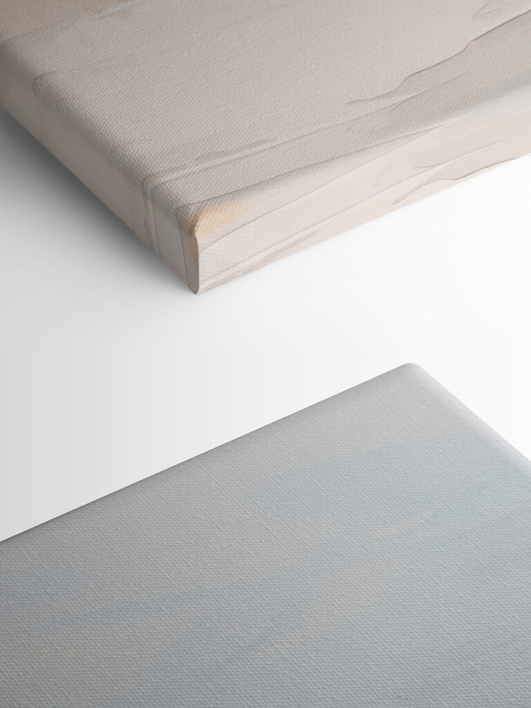 White and blue sky with clouds