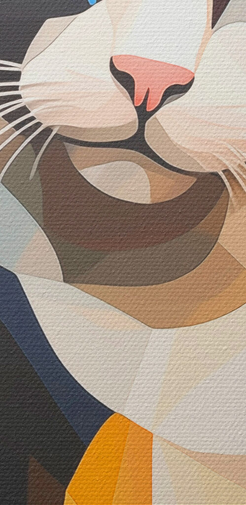 Cat with yellow eyes Cat with yellow eyes