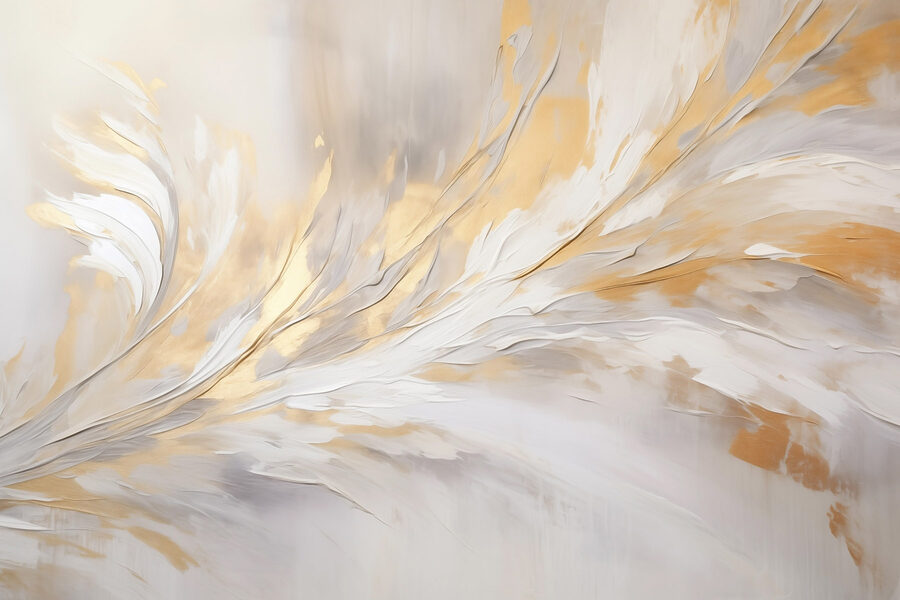 Vârtejuri abstracte de tonuri calde.