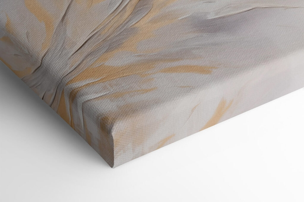 Abstract swirls of warm tones