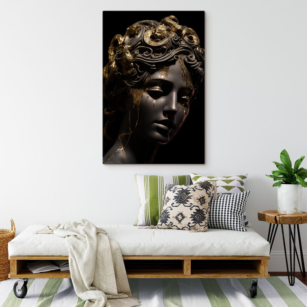 Elegant sculpture with intricate details Elegant sculpture with intricate details