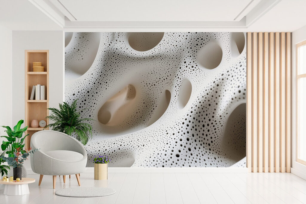 Abstract texture with intriguing patterns