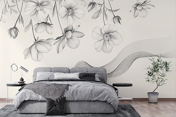 Inflorescențe delicate cu linii fluide Inflorescențe delicate cu linii fluide