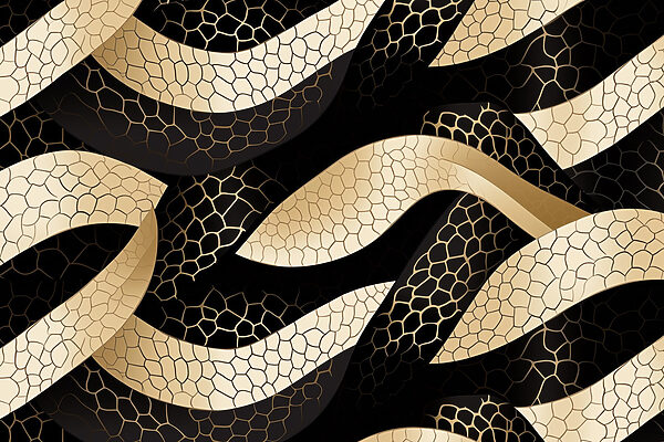 Model abstract cu forme curgătoare. Model abstract cu forme curgătoare.