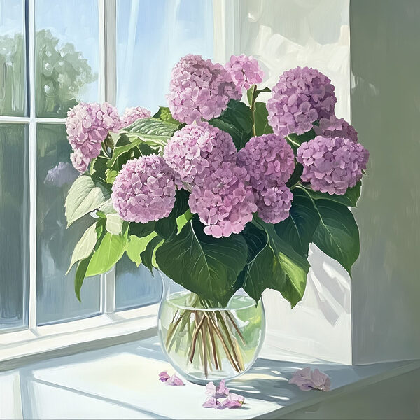 Pictura unui vas de flori Pictura unui vas de flori