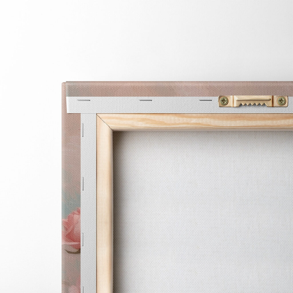 Painting of pink roses