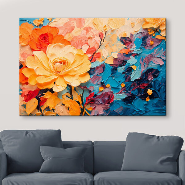 Pictura unei flori Pictura unei flori