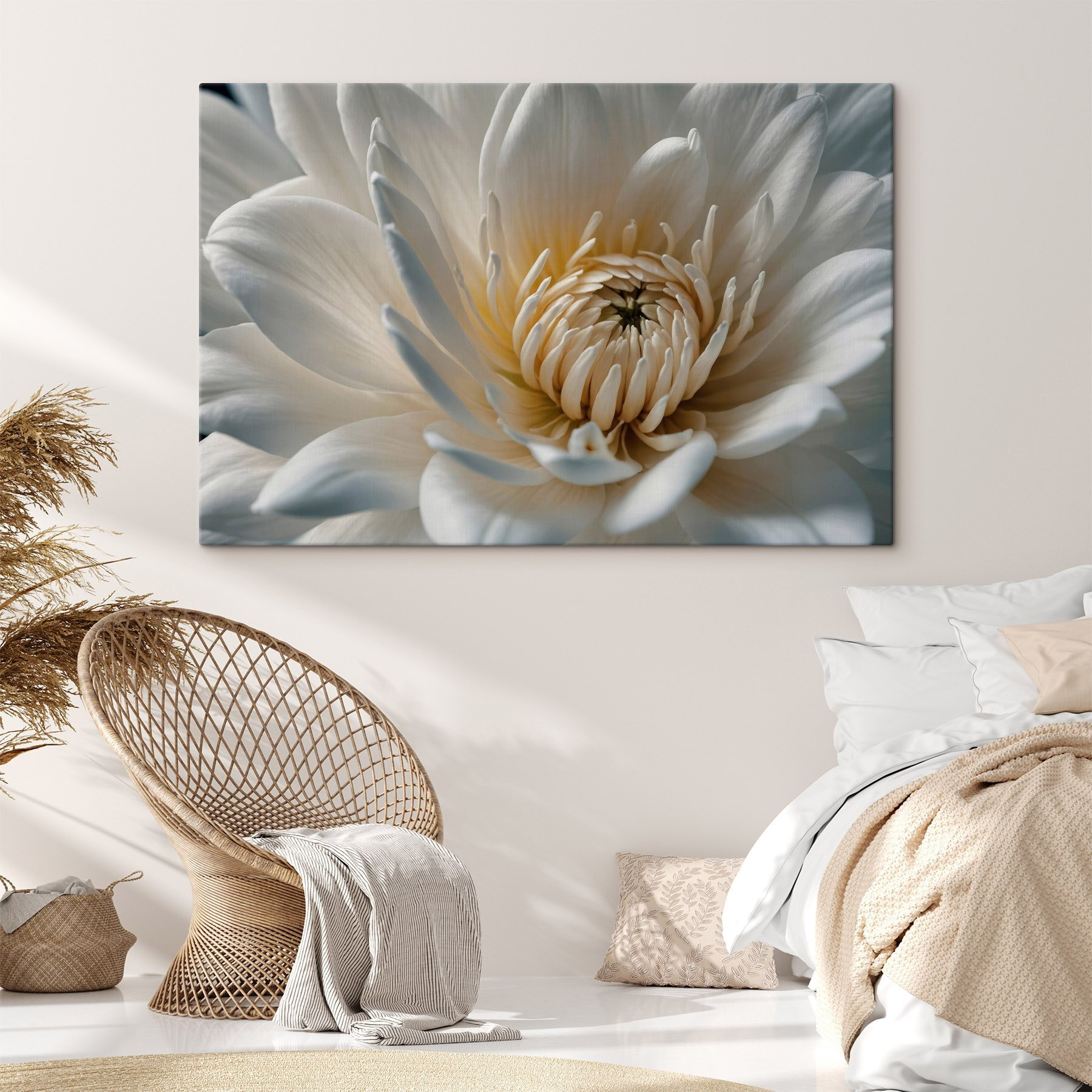 Delicate petals in soft hues