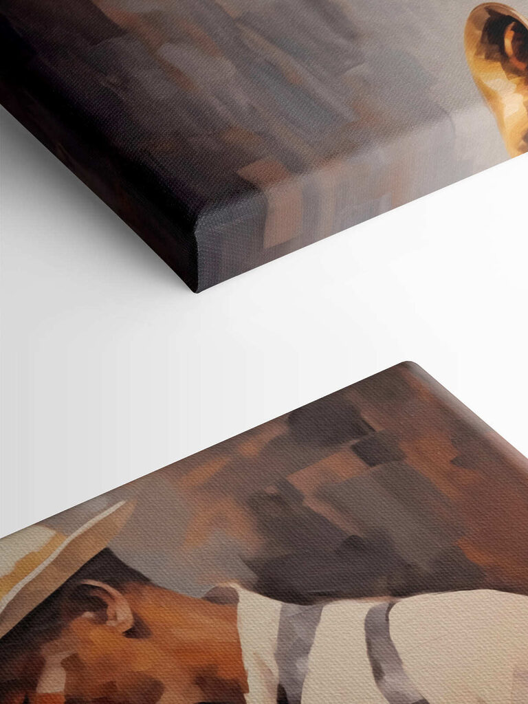 Man playing a saxophone