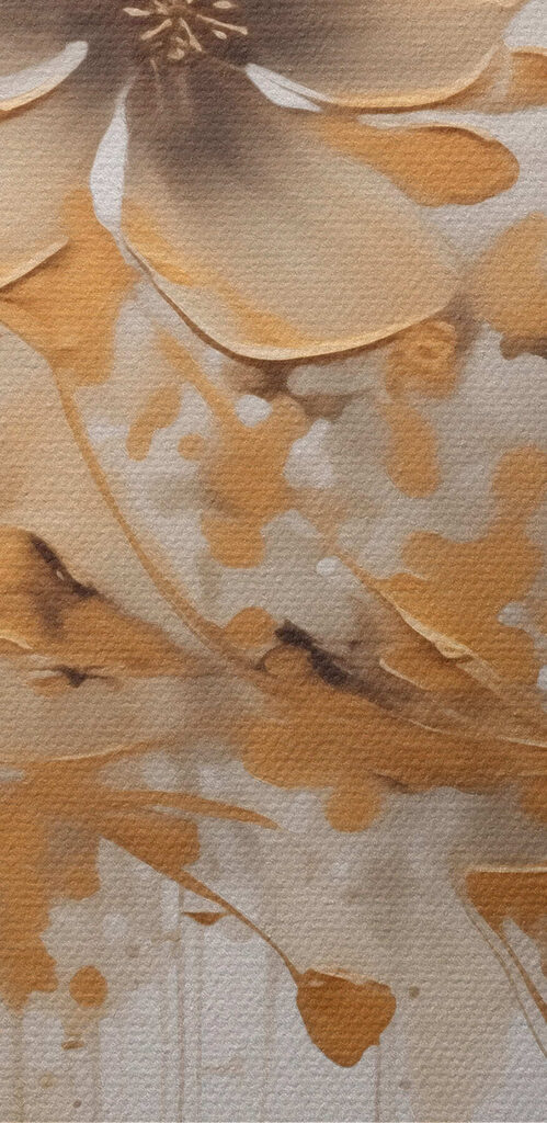 Floral elegance in soft hues