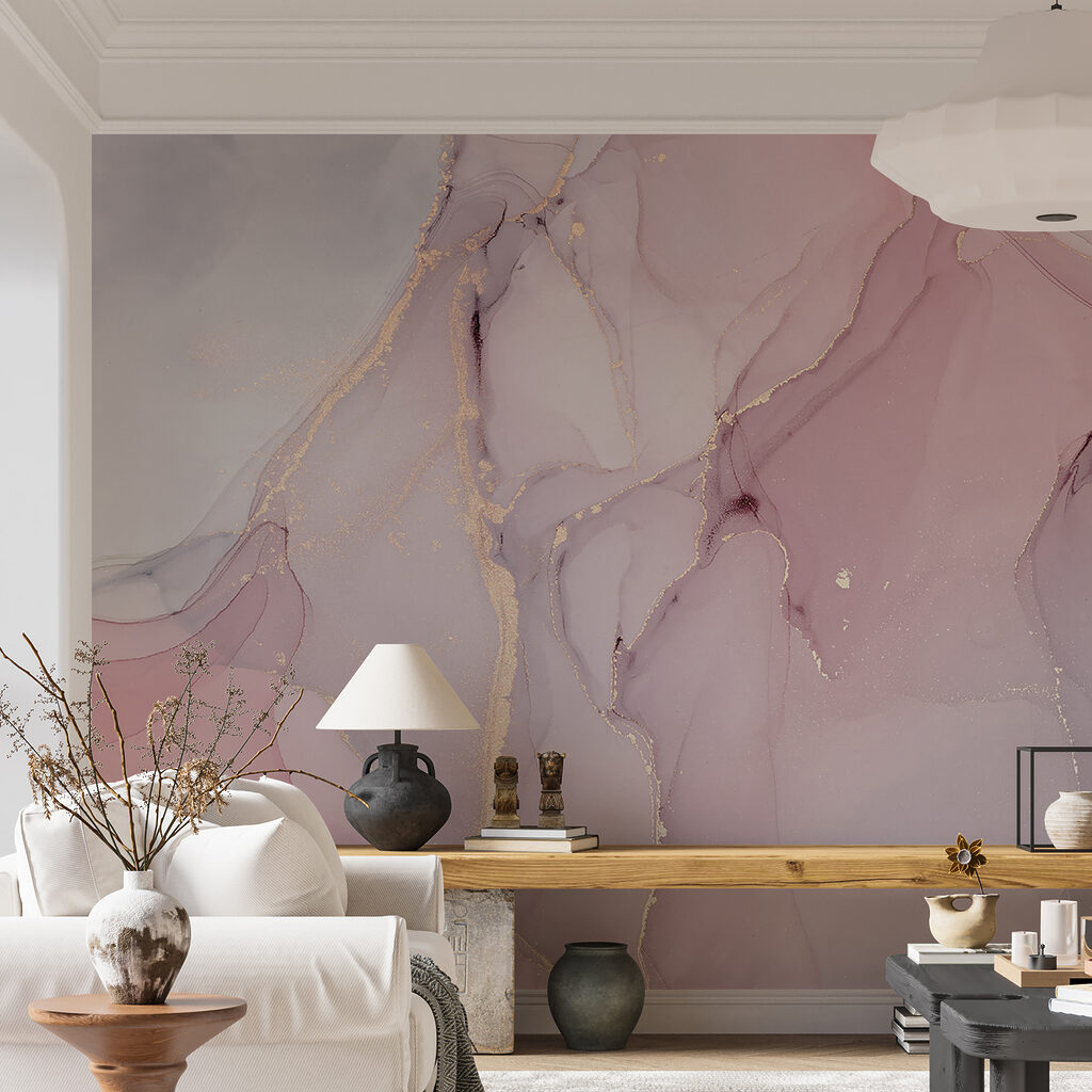 Abstract beauty in soft hues