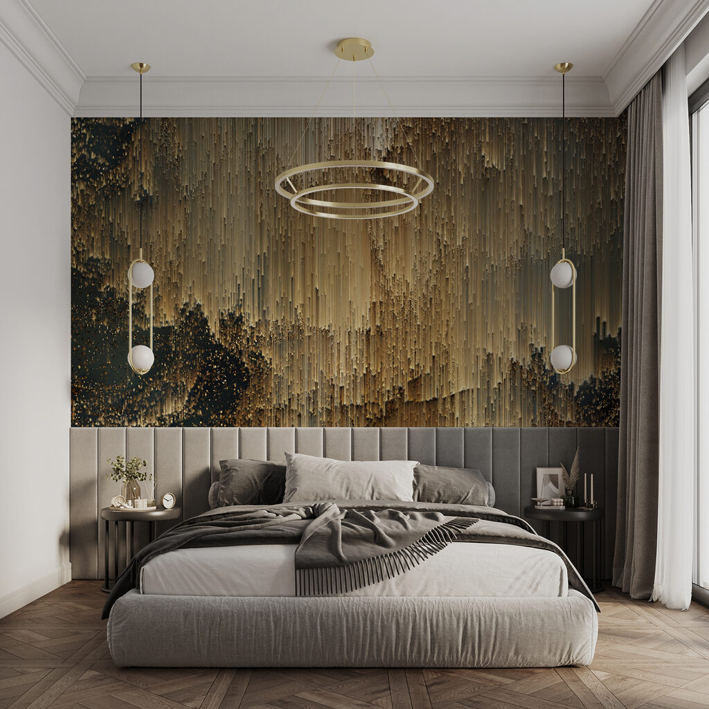 Abstract patterns in muted tones