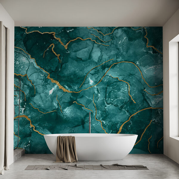 Design elegant cu accente teal și calde. Design elegant cu accente teal și calde.