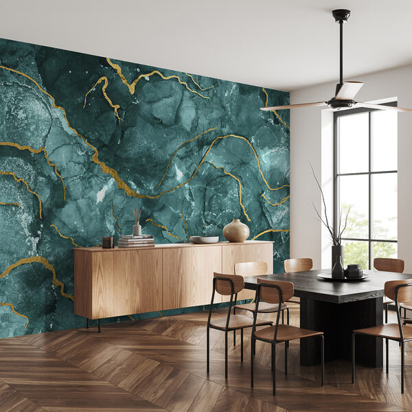 Design elegant cu accente teal și calde. Design elegant cu accente teal și calde.