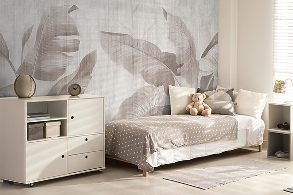 Design elegant cu frunze botanice în tonuri neutre. Design elegant cu frunze botanice în tonuri neutre.