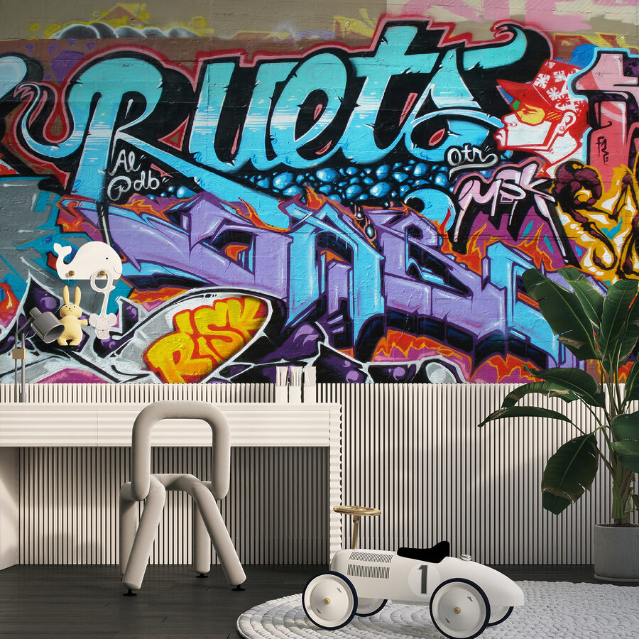 Perete cu graffiti