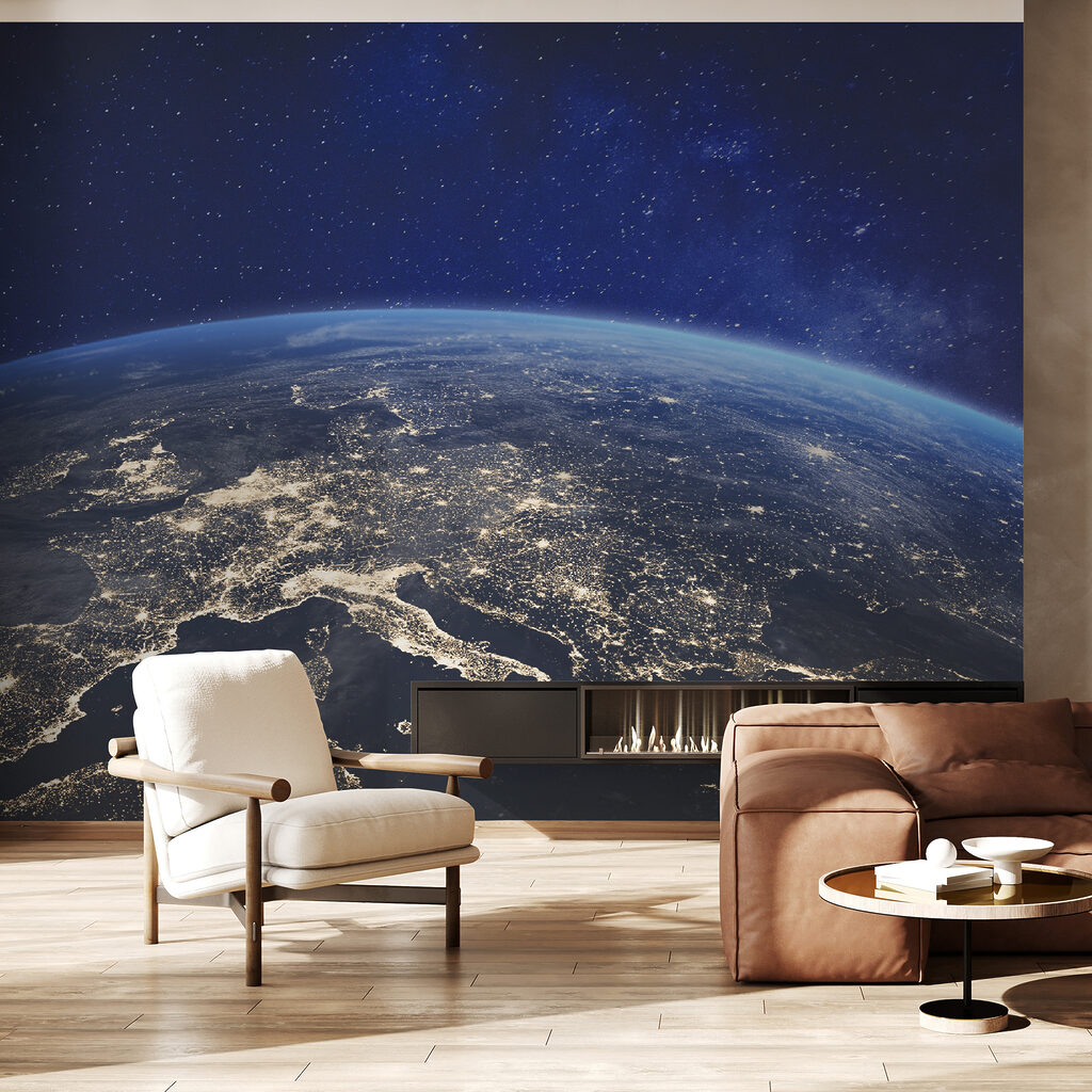 View of the earth from space