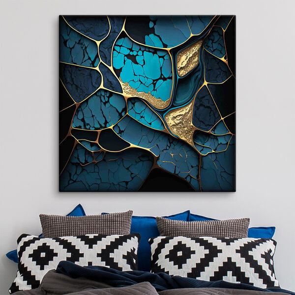 Eleganță abstractă turcoaz și bronz s35415pib158s 600x600 - Eleganță abstractă turcoaz și bronz