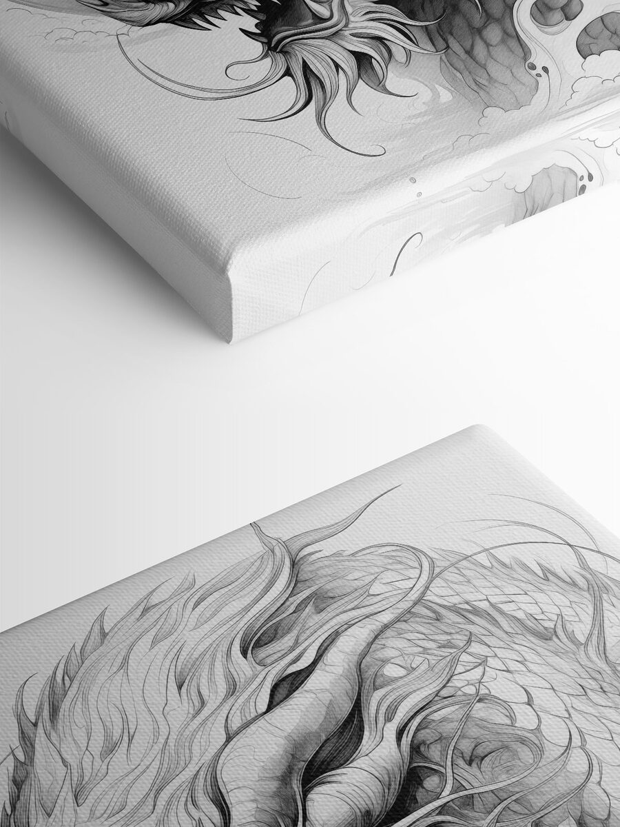 Desenul unui dragon Desenul unui dragon