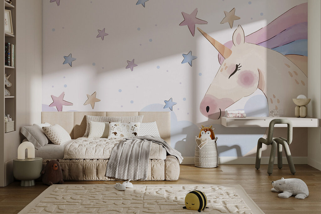 Un unicorn cu stele și nori u97532pit3mr 1024x683 - Un unicorn cu stele și nori