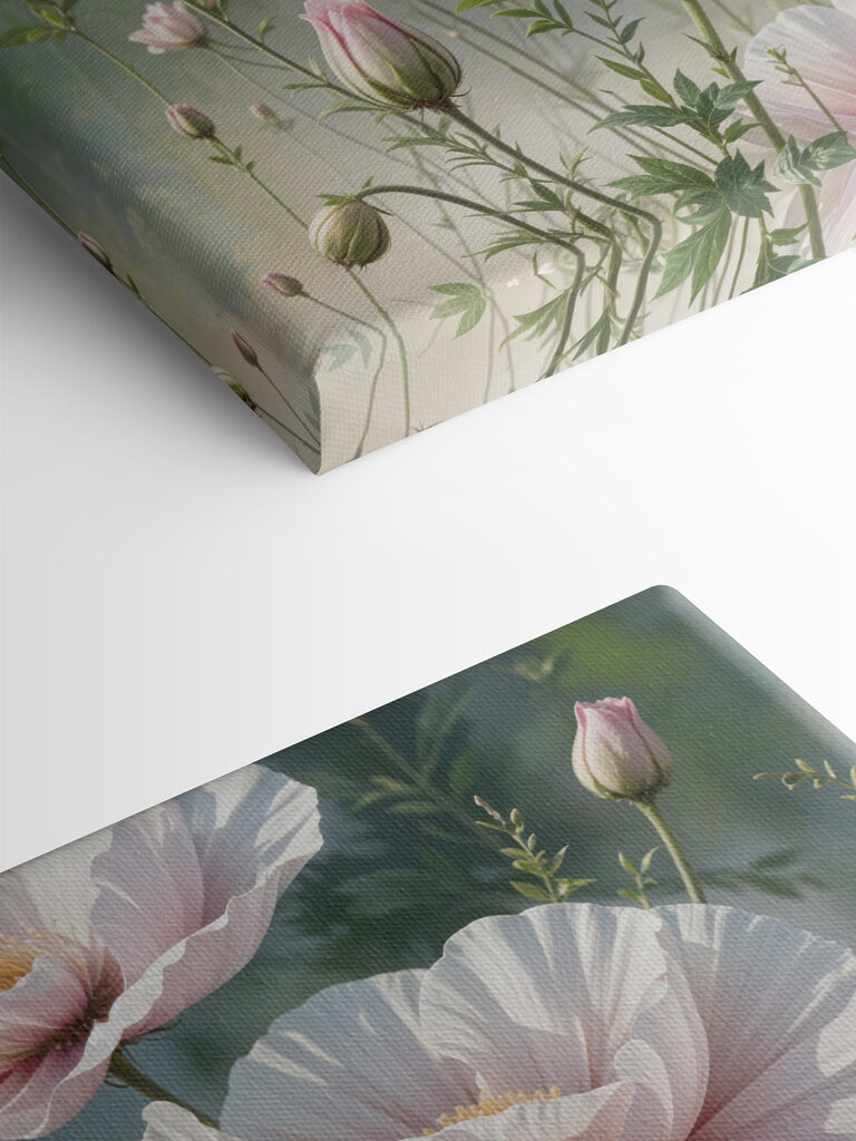 Group of white flowers