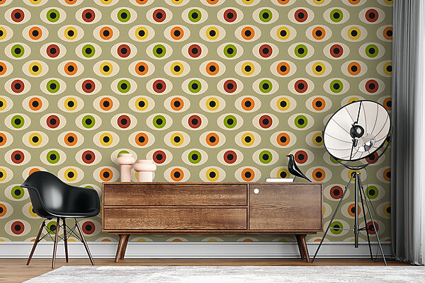 Un model de ovale colorate Un model de ovale colorate