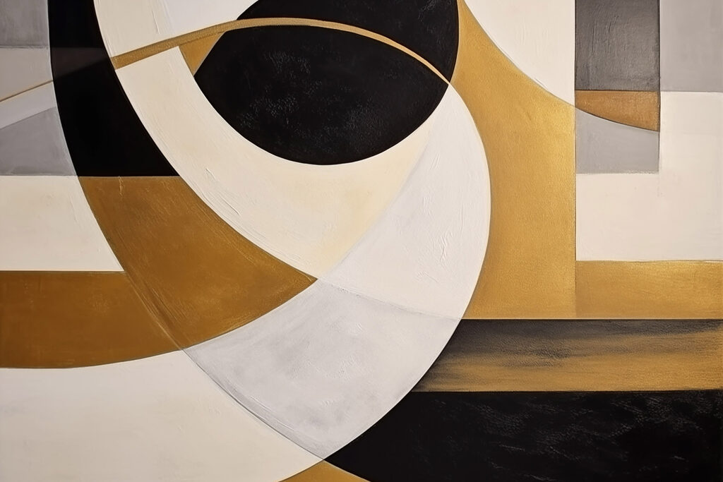 Dynamic shapes in monochrome harmony Dynamic shapes in monochrome harmony