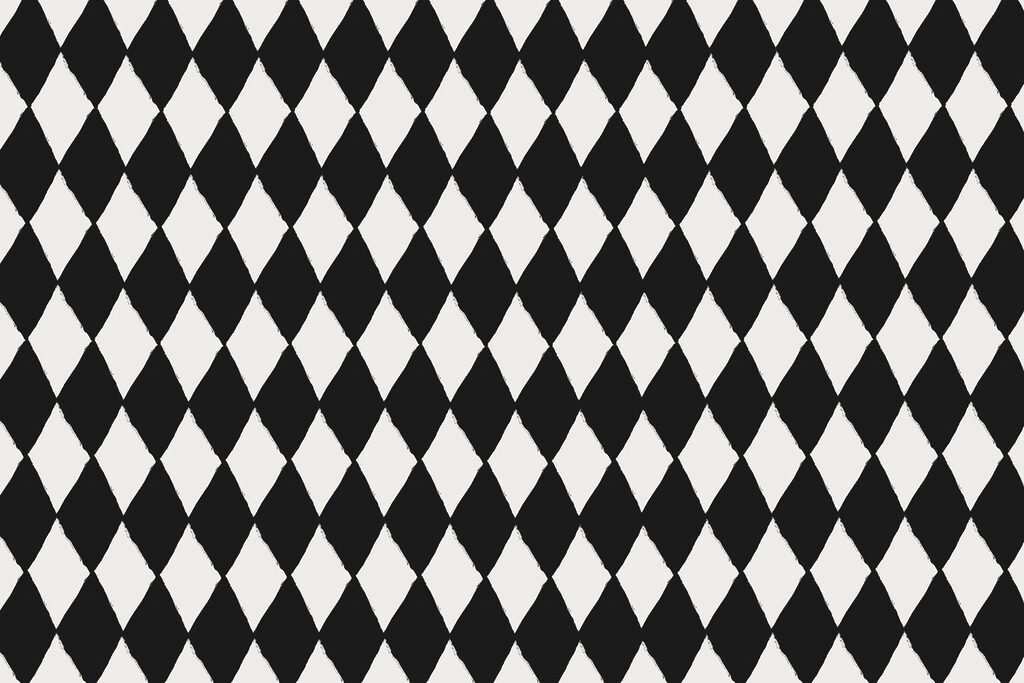 Model de diamant alb-negru Model de diamant alb-negru