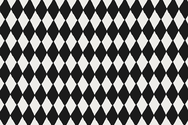 Model de diamant alb-negru Model de diamant alb-negru