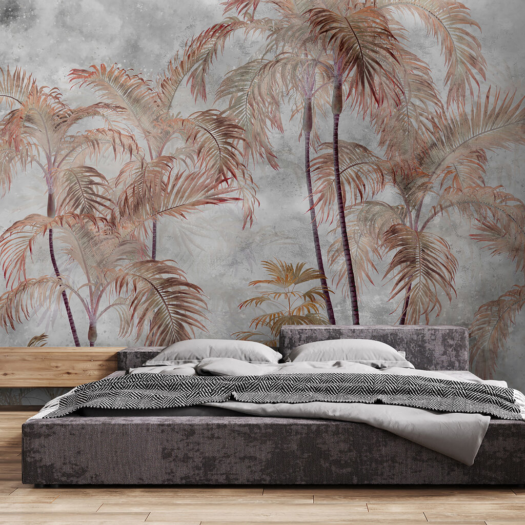 A group of palm trees