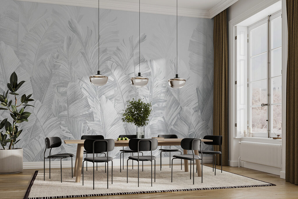 A group of white leaves