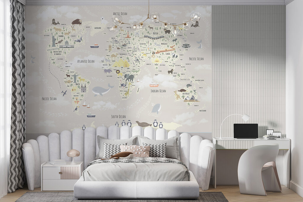 A map of the world A map of the world