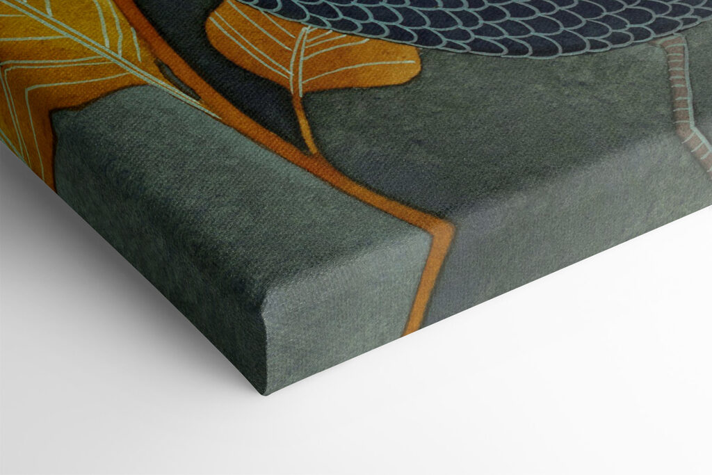 A group of birds on a plant