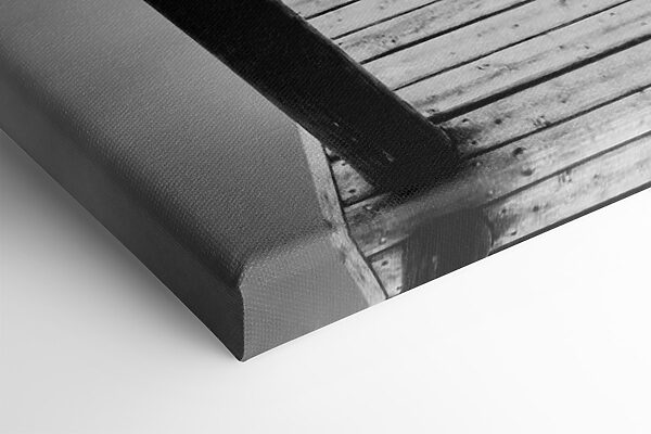 A dock on a lake A dock on a lake