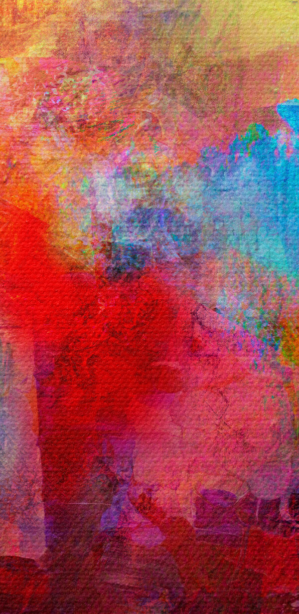 O pictură colorată a unui oraș O pictură colorată a unui oraș
