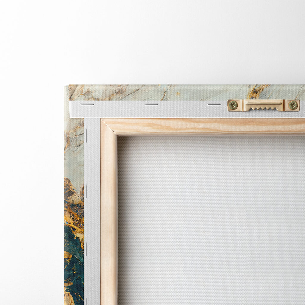 Aquamarine currents swirl into abyss