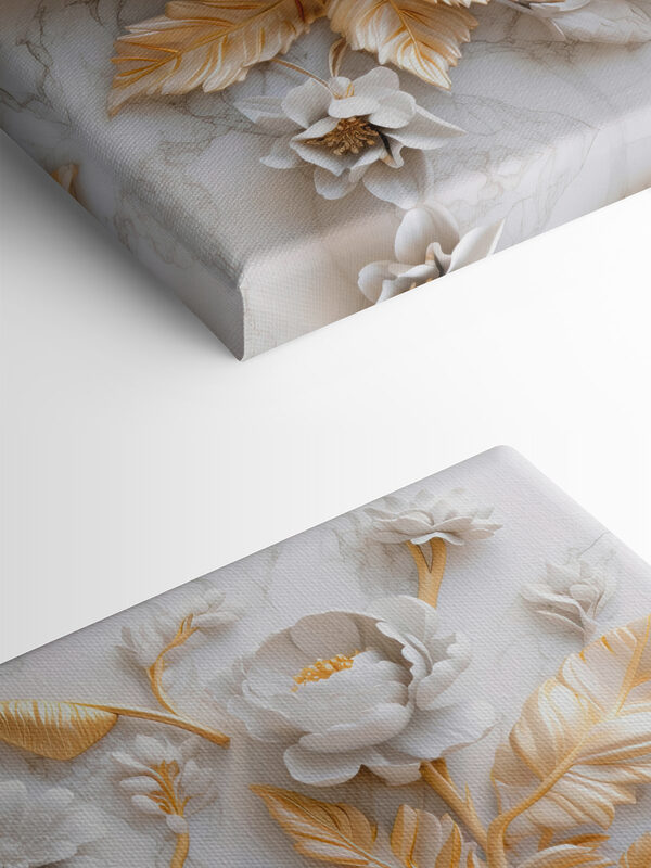 Design floral elegant în crem și bej Design floral elegant în crem și bej
