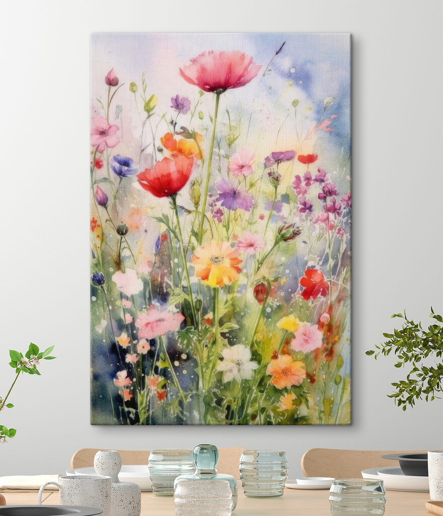 O pictură de flori într-un câmp s33672piq27s 880x1024 - O pictură de flori într-un câmp