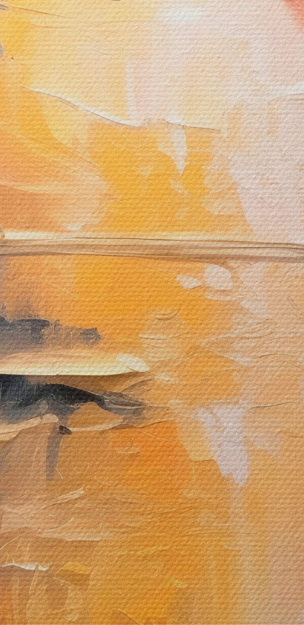 O pictură a unui cer colorat O pictură a unui cer colorat
