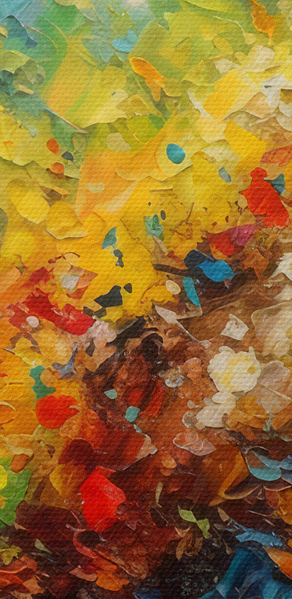 O pictură colorată de multe culori O pictură colorată de multe culori