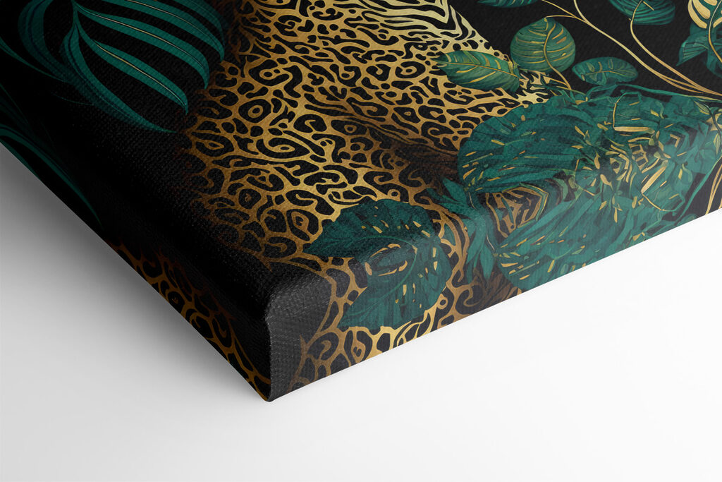 A leopard in the jungle A leopard in the jungle