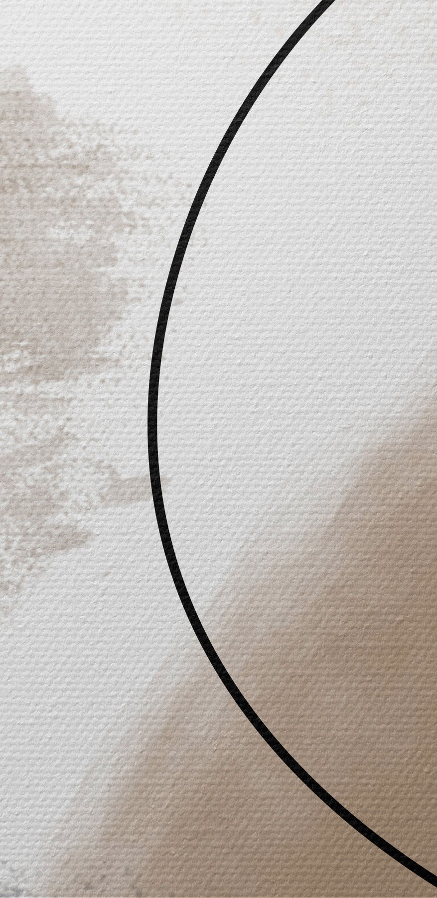 Forme abstracte în tonuri stinse.
