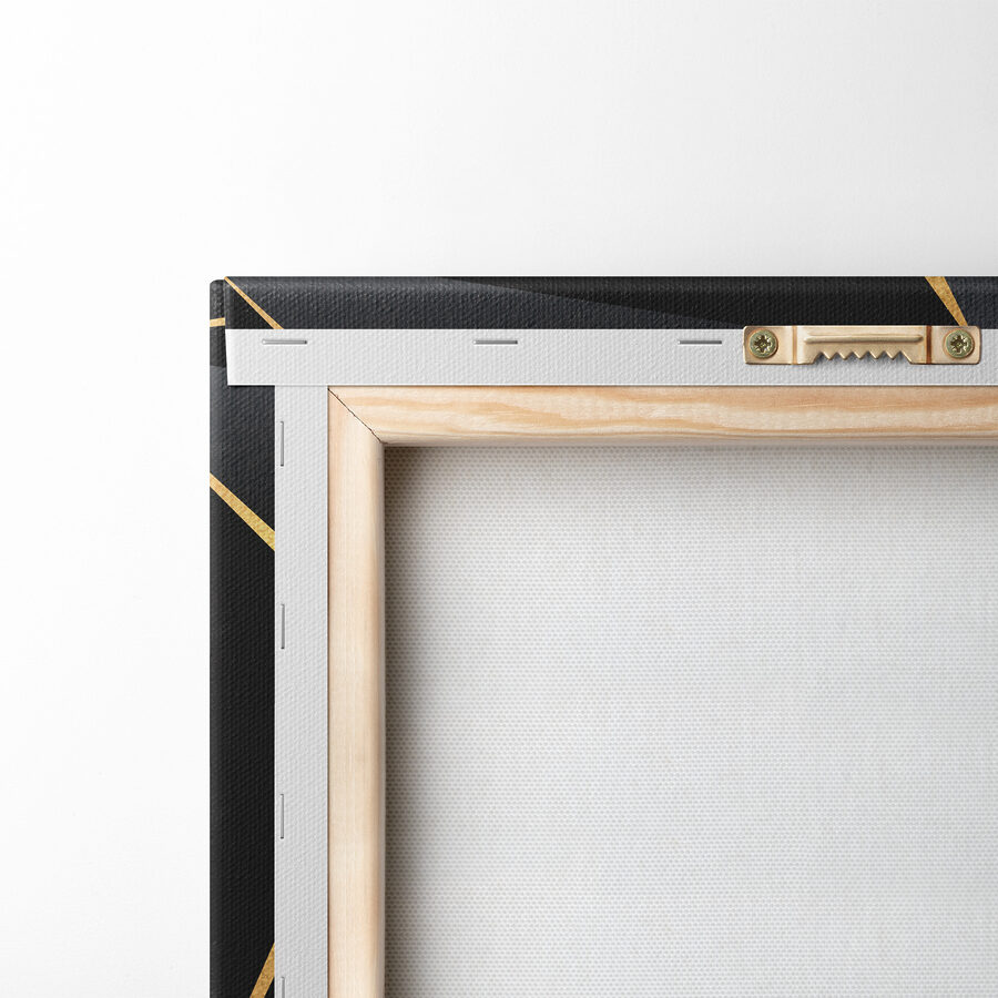 Design geometric negru elegant cu accente