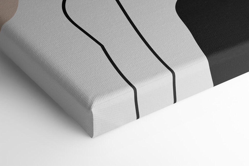 A black and white pattern