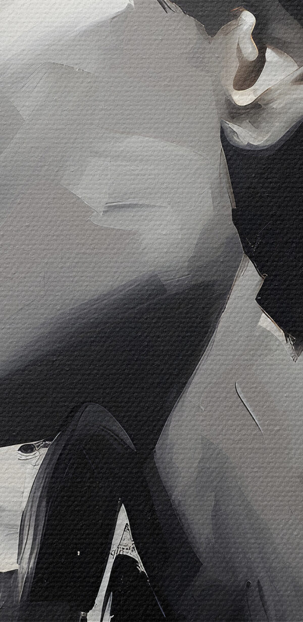 A painting of a woman