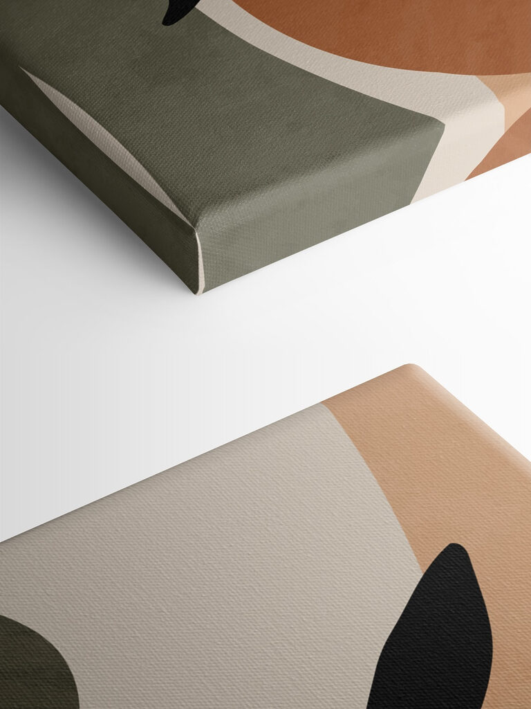 A black leaf on a branch with circles and circles A black leaf on a branch with circles and circles