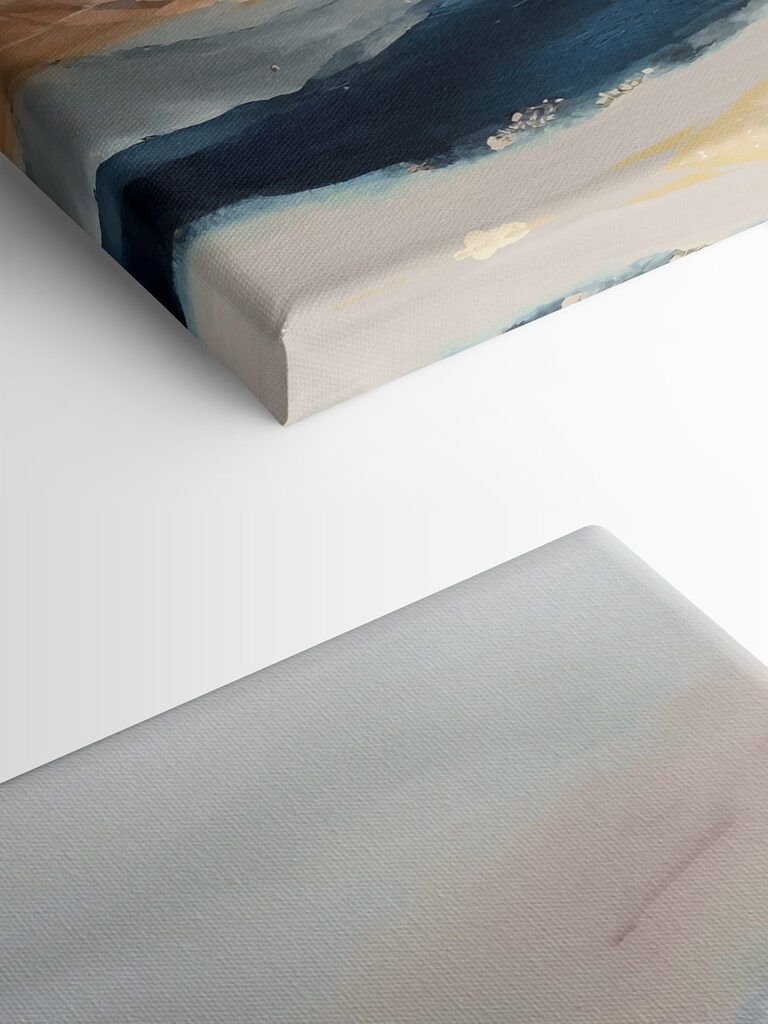 A painting of a landscape