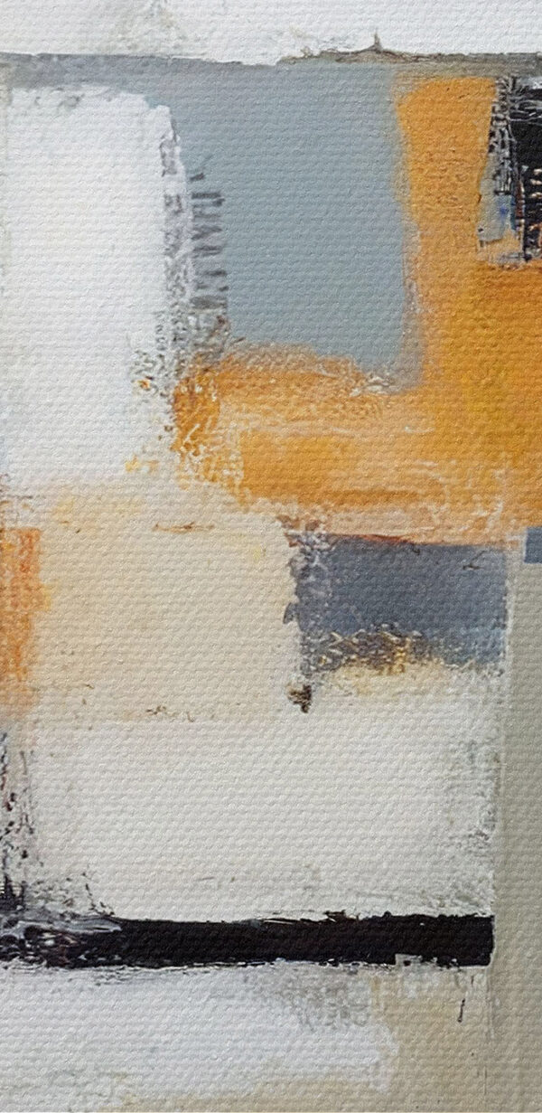 O pictură de un alb și negru de artă abstractă O pictură de un alb și negru de artă abstractă