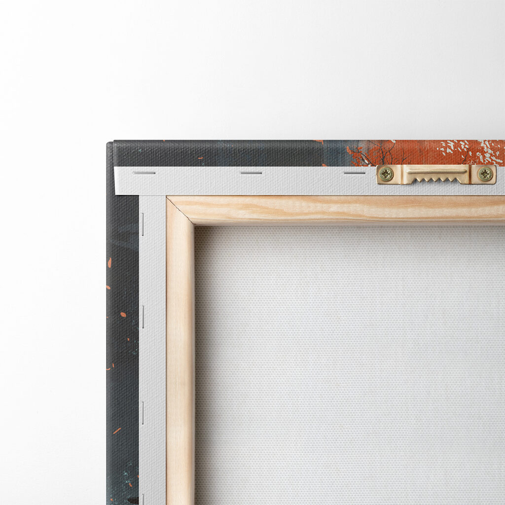 A person standing in a field with swords A person standing in a field with swords