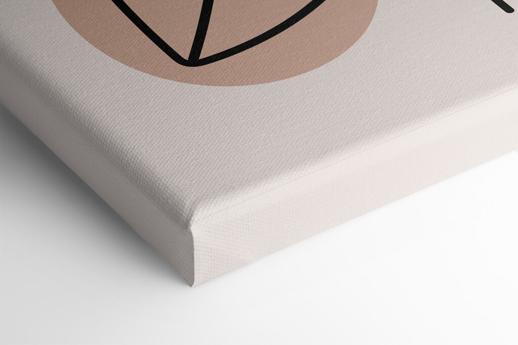 A fruit and leaves on a white background